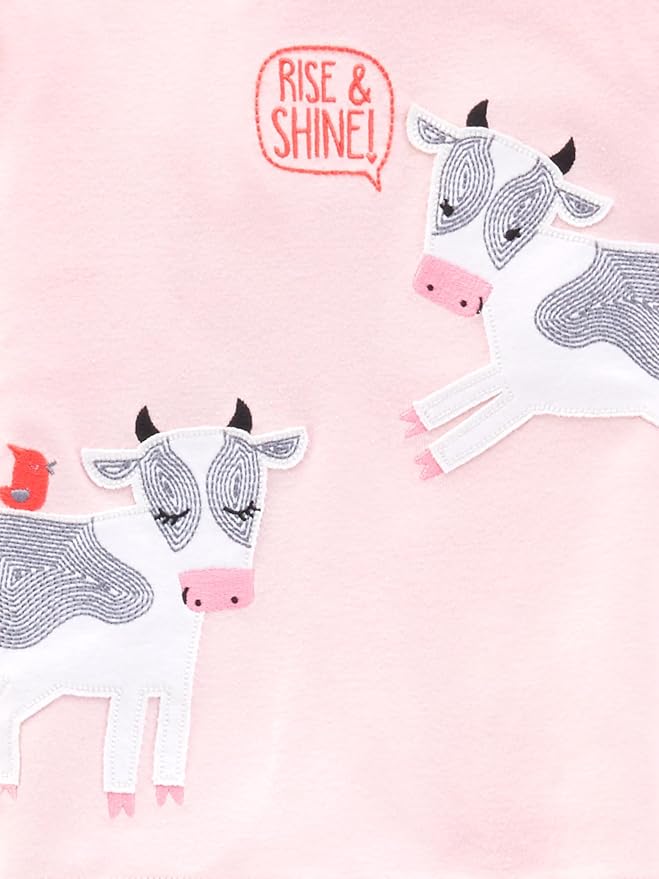 Simple Joys by Carter's Girls' 4-piece Polyester Pajamas - Image 3