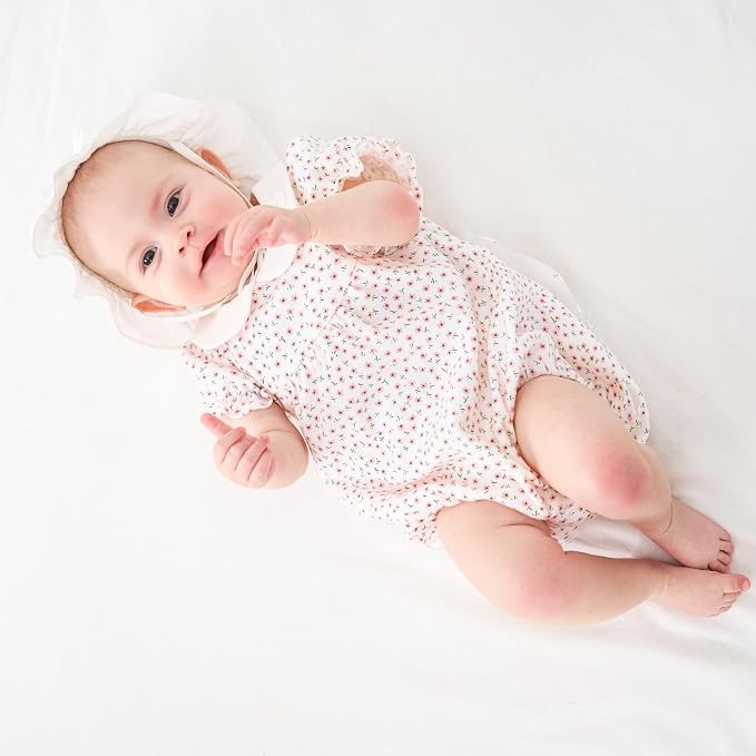 pureborn Baby Girls Boys Bodysuit One-Piece Romper 0-24 Months - Image 2