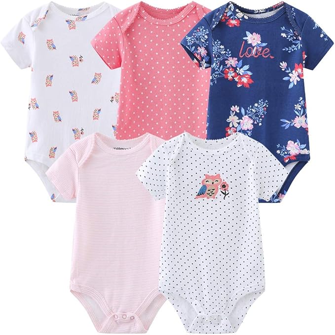 Kiddiezoom Unisex Baby Layette Essentials Giftset Clothing Set 19-Piece For Newborn Baby