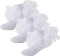 Baby Girl Ruffle Socks Cute Infant Lace Frilly Fancy Dress Socks by MKYSZLTSOCKS-EnjoyComfort