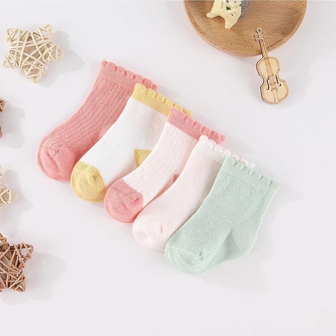 15 Pack Infant Hats Gloves Socks Unisex Baby Boy Girl Accessories Set Cotton New Born Caps Mittens