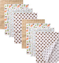 Gina Era Cotton Flannel Receiving Blankets Baby 8 Pcs, Baby Swaddle Blankets by GinaEra