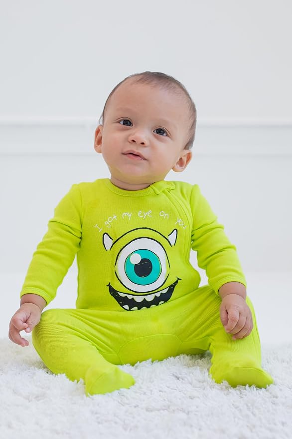 Disney Baby Boys' 2-Pack Footed One-Piece Sleep N' Play Newborn to Infant - Image 3