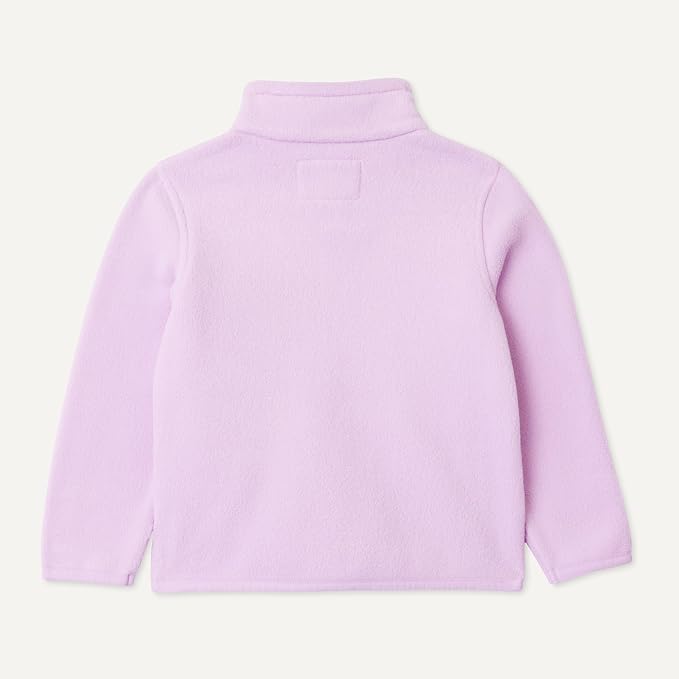 Amazon Essentials Unisex Kids' Polar Fleece Full-Zip Mock Jacket - Image 3