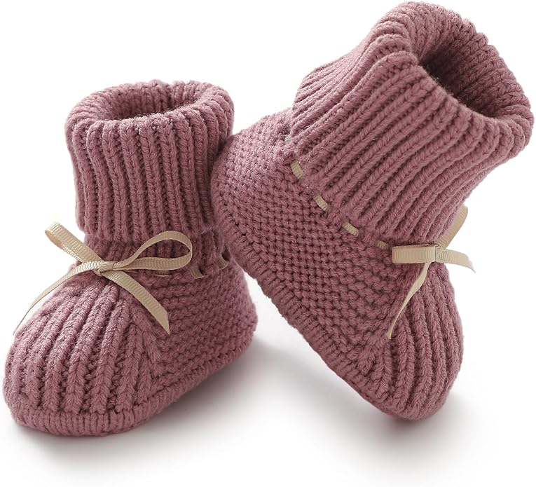 mimixiong Baby Booties Newborn Infant Sock Shoes | Hand Knitting Crochet Boy by mimixiong