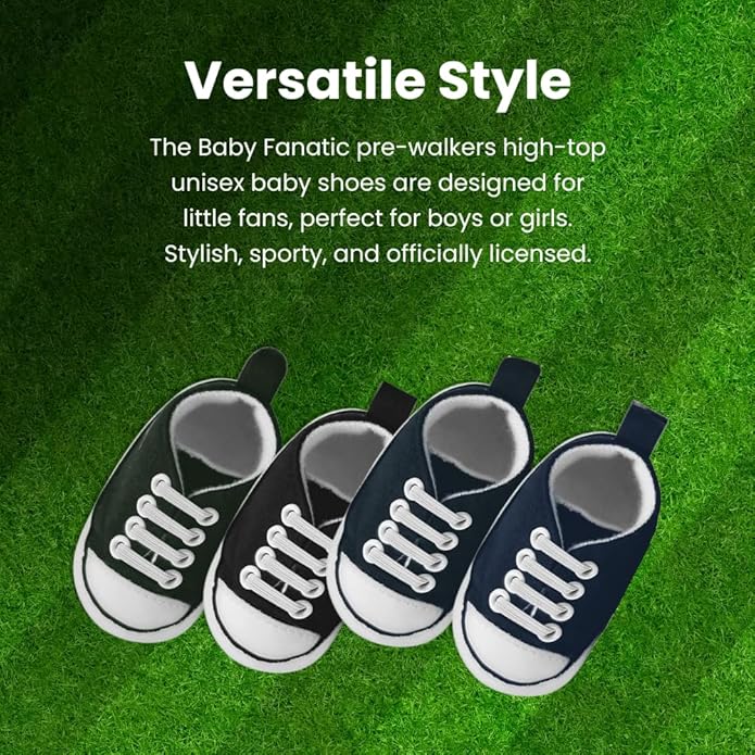 MasterPieces - NFL Baby Pre-Walkers Shoes, Officially Licensed, High Top - Image 3