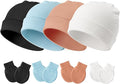 BQUBO Baby Hats and Mittens Infant Cotton Beanie Gloves No Scratch Set Newborn by DRESHOW