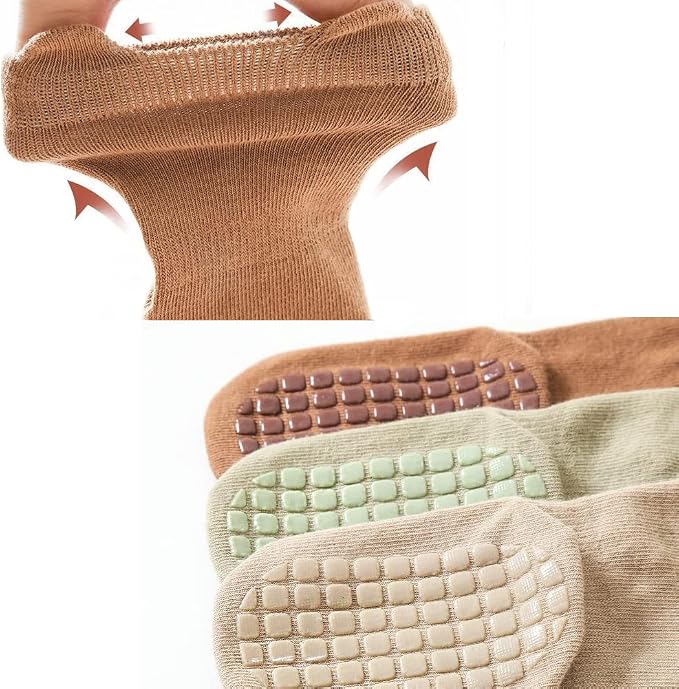 Exegawe Toddler Non Slip Socks, Cute Baby Socks - Image 2