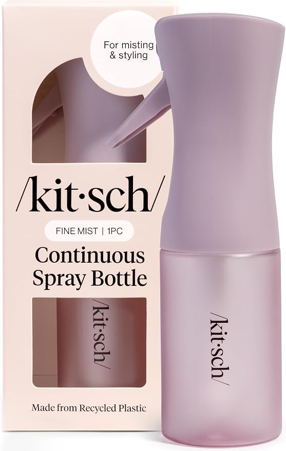 Kitsch Continuous Spray Bottle for Hair – Sheer Violet, 150ml | Fine Mister by Unknown