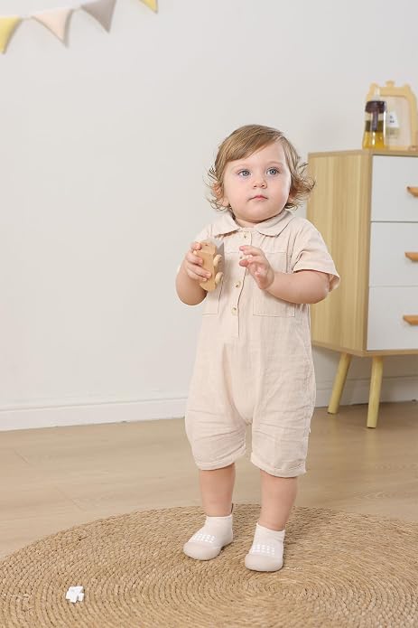 Hstyle Baby Sock Shoes Toddler Boys Walking Shoes Infant Slippers Sneakers | - Image 6