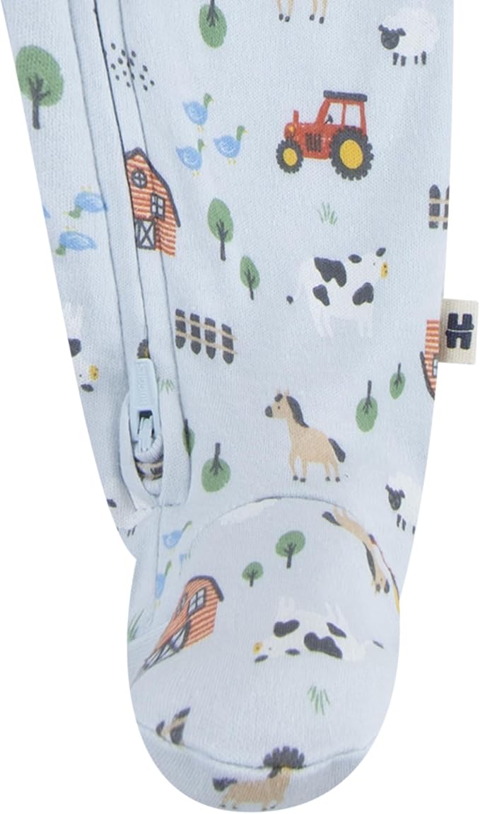 HUGGIES Baby Baby Printed Footed Coverall - Image 4