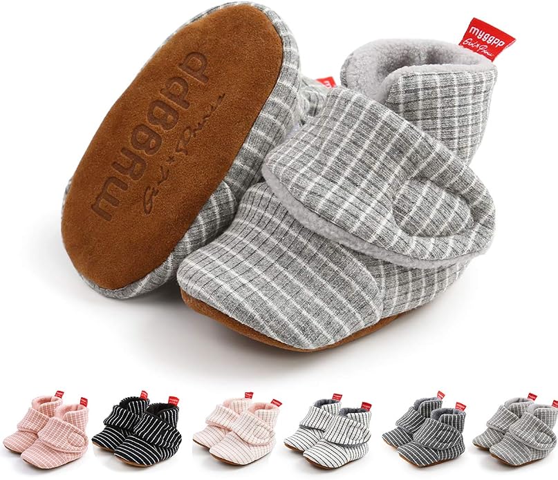Ohwawadi Infant Baby Slippers Girls Boys Booties Warm Baby Socks Shoes Newborn by Ohwawadi