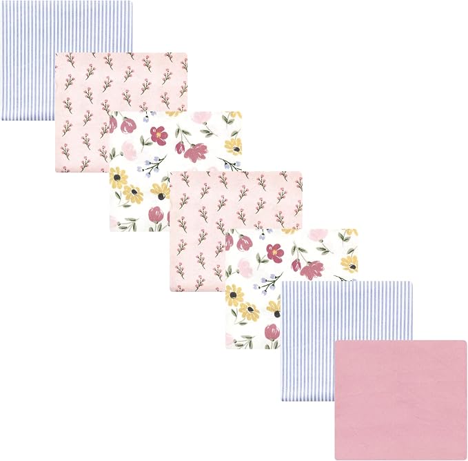 Luvable Friends Little Treasure Flannel Receiving Blankets 7pk by Luvable+Friends
