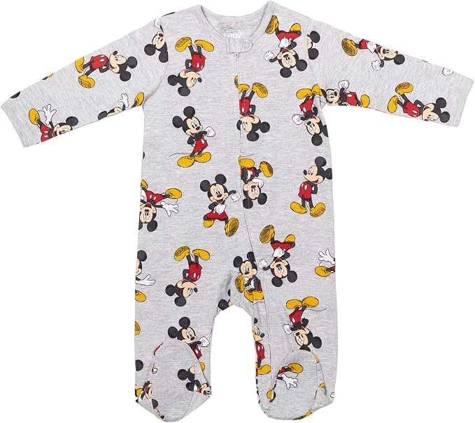Disney Baby Boys' 2-Pack Footed One-Piece Sleep N' Play Newborn to Infant - Image 3