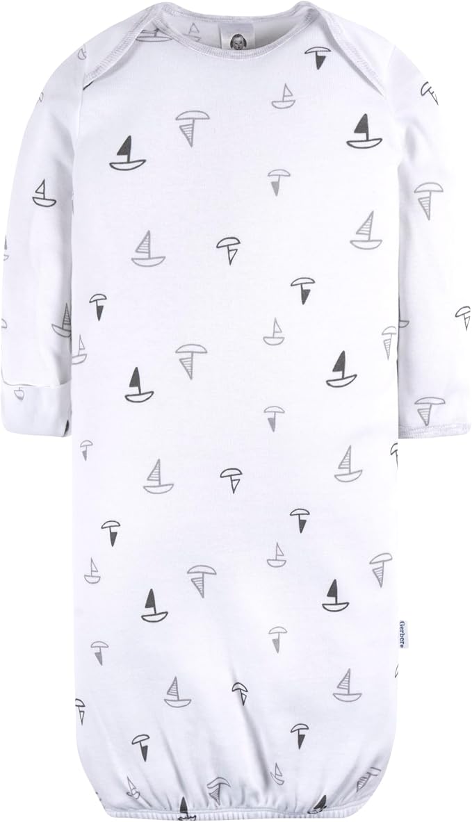Gerber Baby Boys 4-Pack Sleeper Gown - Image 5
