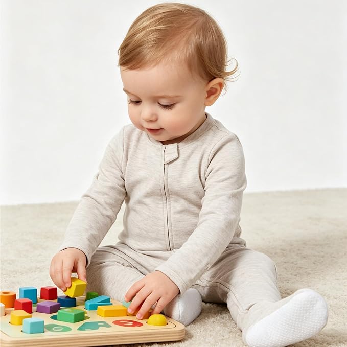 Aablexema Baby Footie Pajamas Cotton - Image 6