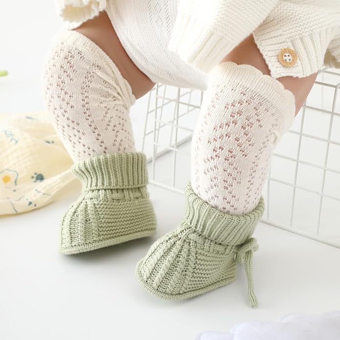 Baby Booties Soft Knit Baby Shoes - Image 4