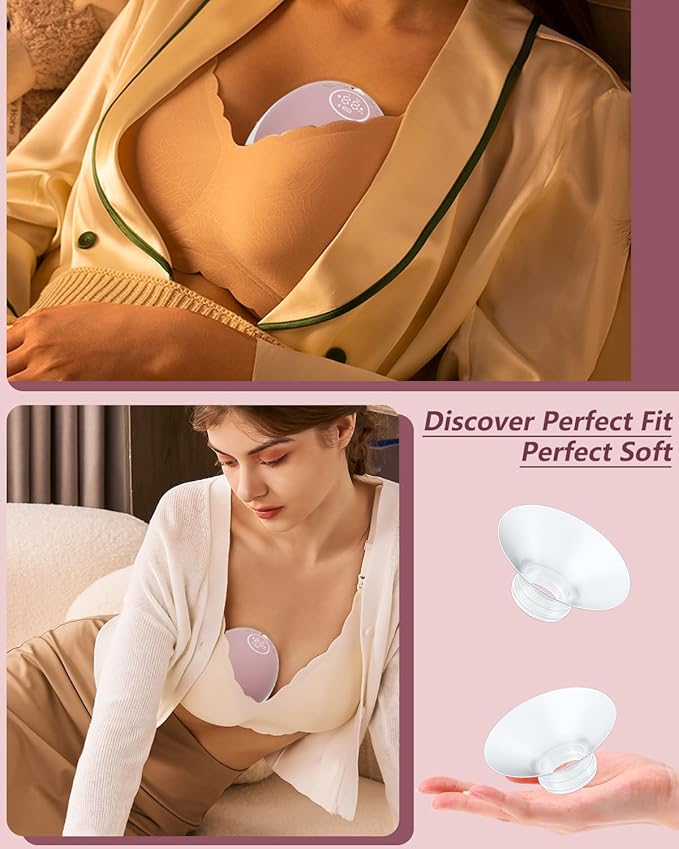 1pcs Breast Pump Flange Insert 19mm Compatible with Momcozy M9/M6/M5/S12 Pro/S9 Pro/V1 Pro/V2 Pro Wearable Breast Pump, Replace for Momcozy Pump Flange Insert, BPA Free, OEM, Not Original Parts