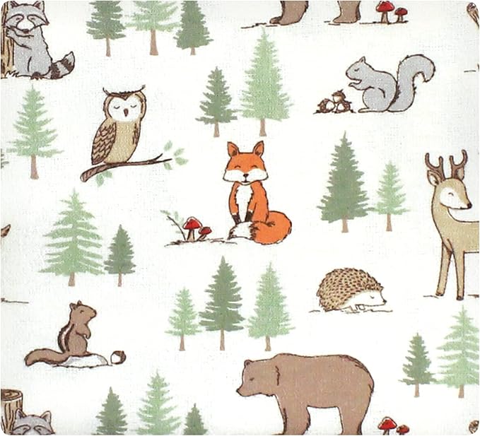 Luvable Friends Little Treasure Flannel Receiving Blankets 4pk - Image 2