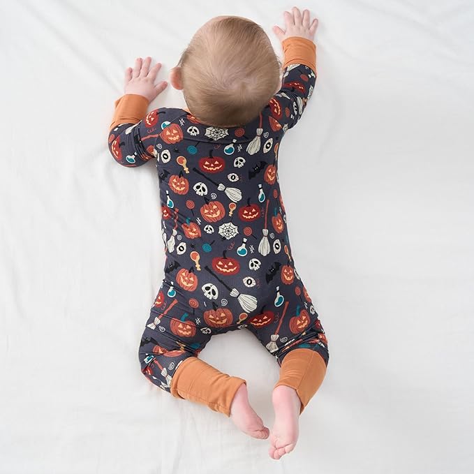 pureborn Baby Infant Boys Girls Sleeper Snug Fit Viscose from Bamboo Pajamas 0-24 Months