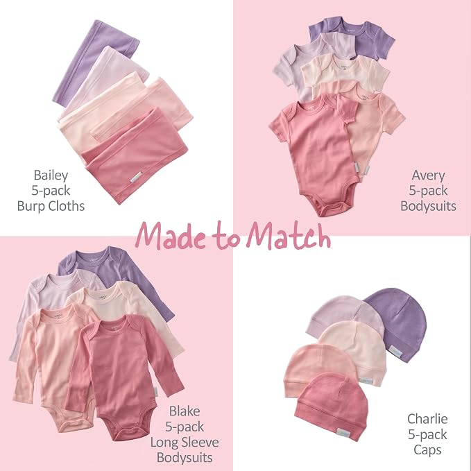 Butterblu Morgan 5-Pack Mitts 100% Cotton No Scratch Mitten Gloves | GOTS - Image 4
