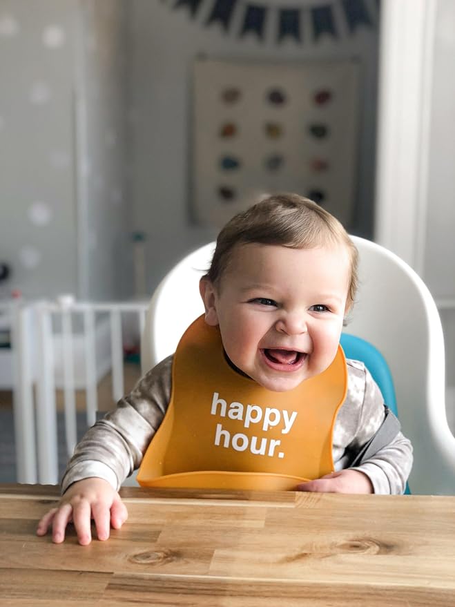 Denver James Silicone Feeding Bibs | Dishwasher Safe. Waterproof. Adjustable. - Image 9