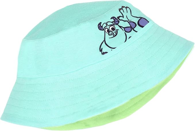 Disney Baby Boys' 2-Piece Romper and Bucket Hat Set Newborn to Infant - Image 4