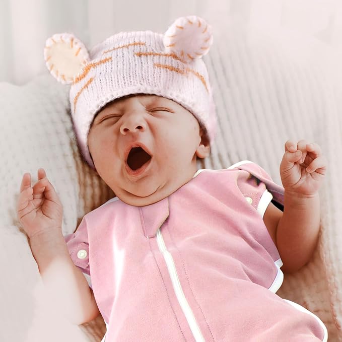ANYEDDE 2-Pack Baby Swaddle Sleep Bag, Arms Up Swaddle 6-9 Month - Image 7