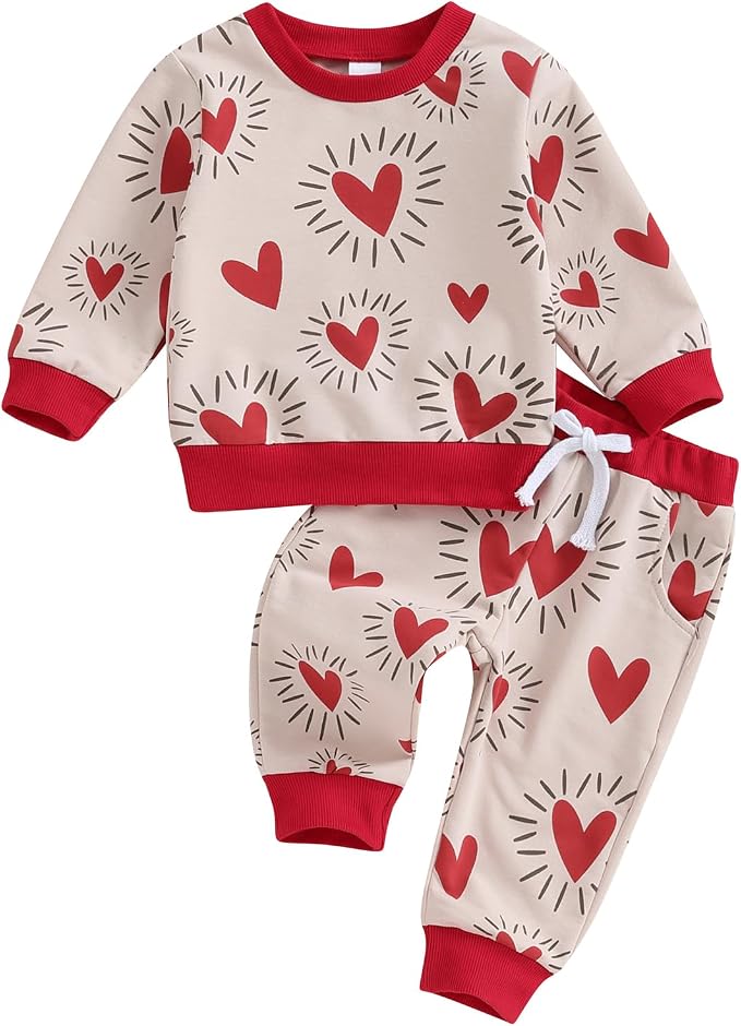 FYBITBO 2Pcs Baby Girls Fall Winter Clothes Mamas Bestie Hoodie Sweatshirt Tops by FYBITBO