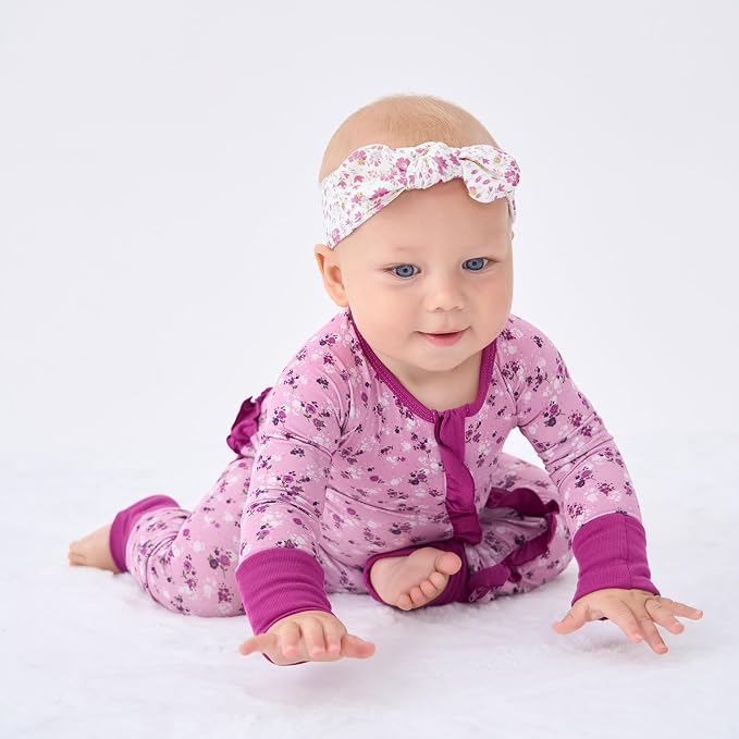 pureborn Baby Sleeper Viscose from Bamboo Zipper Footies 0-24 Months - Image 7