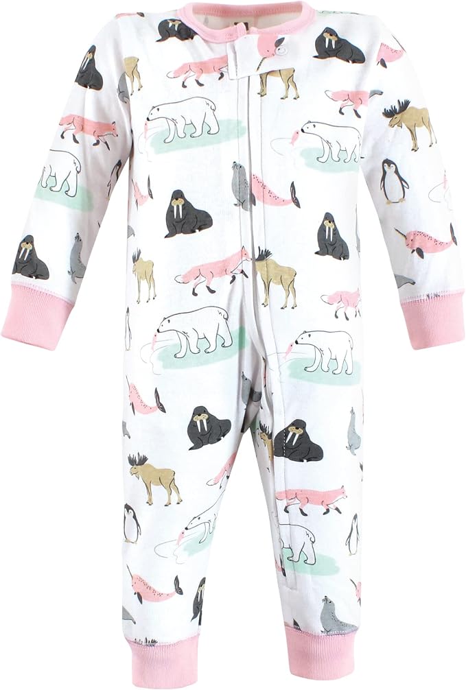 Hudson Baby Unisex Baby Cotton Sleep and Play - Image 3