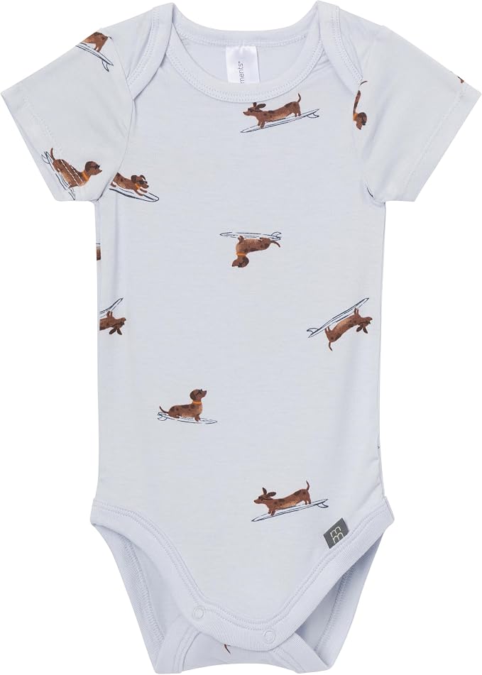 Modern Moments by Gerber Baby Viscose 4-Pack Bodysuit & Pant Set - Image 2
