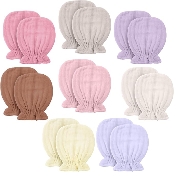 Baby Mittens Newborn No Scratch 0-6 Months by Jeere