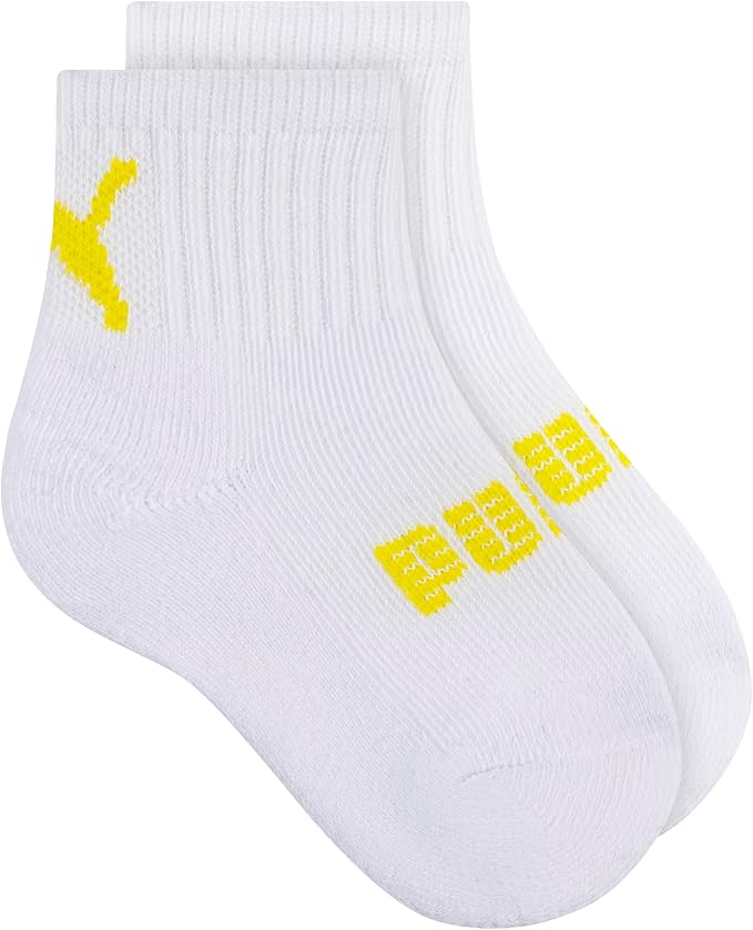 PUMA Unisex Baby 6-pack Infant Anklet Socks, Extra Cushion & Comfort-toe - Image 6