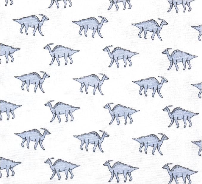 Hudson Baby Unisex Baby Cotton Poly Flannel Receiving Blankets Bundle, Boy Dino - Image 5