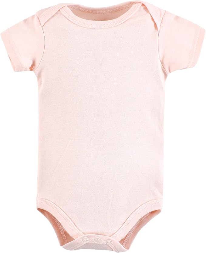 Hudson Baby Baby Girls' Cotton Bodysuits 7-pack - Image 7
