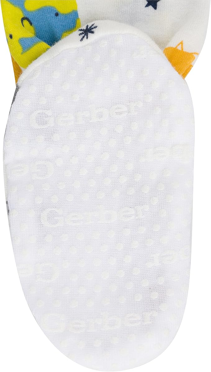 Gerber Baby Boys 2-Pack Footed Pajamas - Image 4