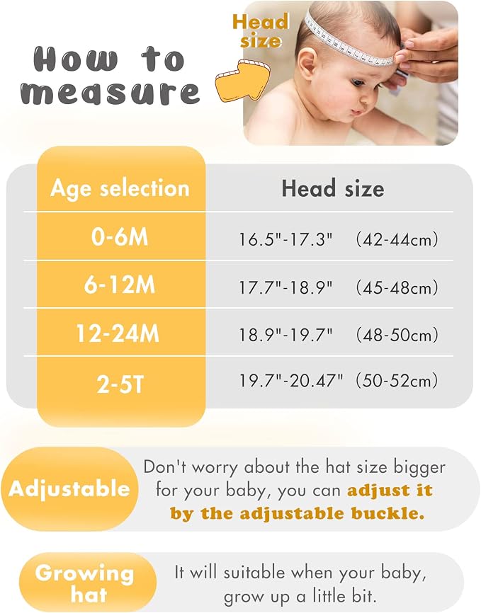 Baby Sun Hat for Boy Girl Toddler Summer Bucket Hat Kids Sun Protection Beach - Image 7