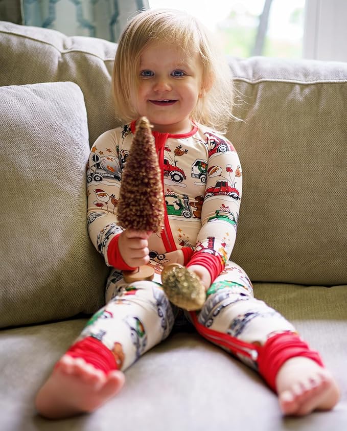 babee Reshinee Bamboo Viscose Baby Footie Pajama, Zipper Sleeper Boys Girls - Image 2