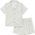 Gerber Baby & Toddlers Girls 2 Piece Coat Style Pajama Short Set by Gerber