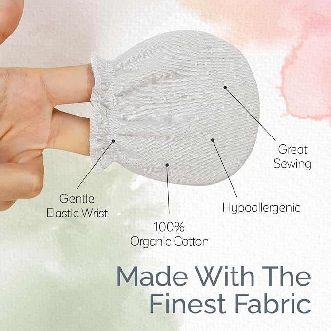 KiddyCare Hand Mittens No Scratch - Image 5