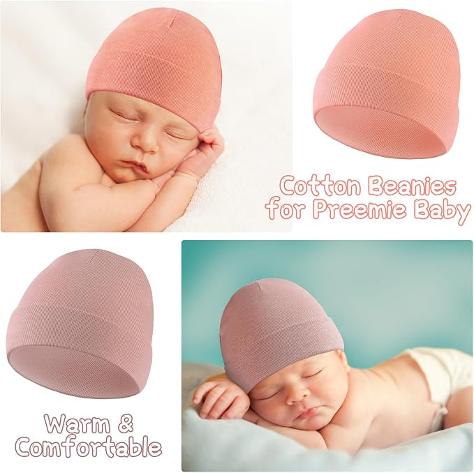 Newcotte 6 Preemie Hats - Image 6