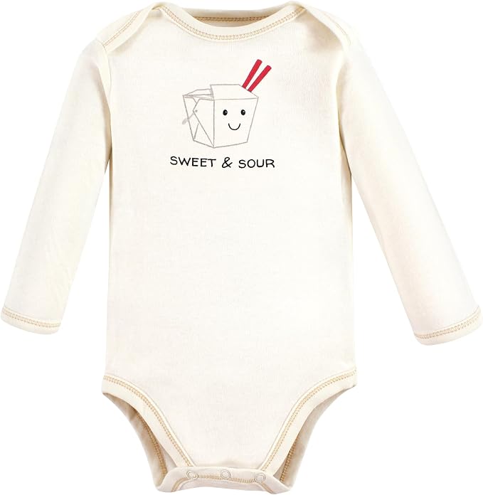 Touched by Nature Unisex Baby Organic Cotton Long-Sleeve Bodysuits - Image 7