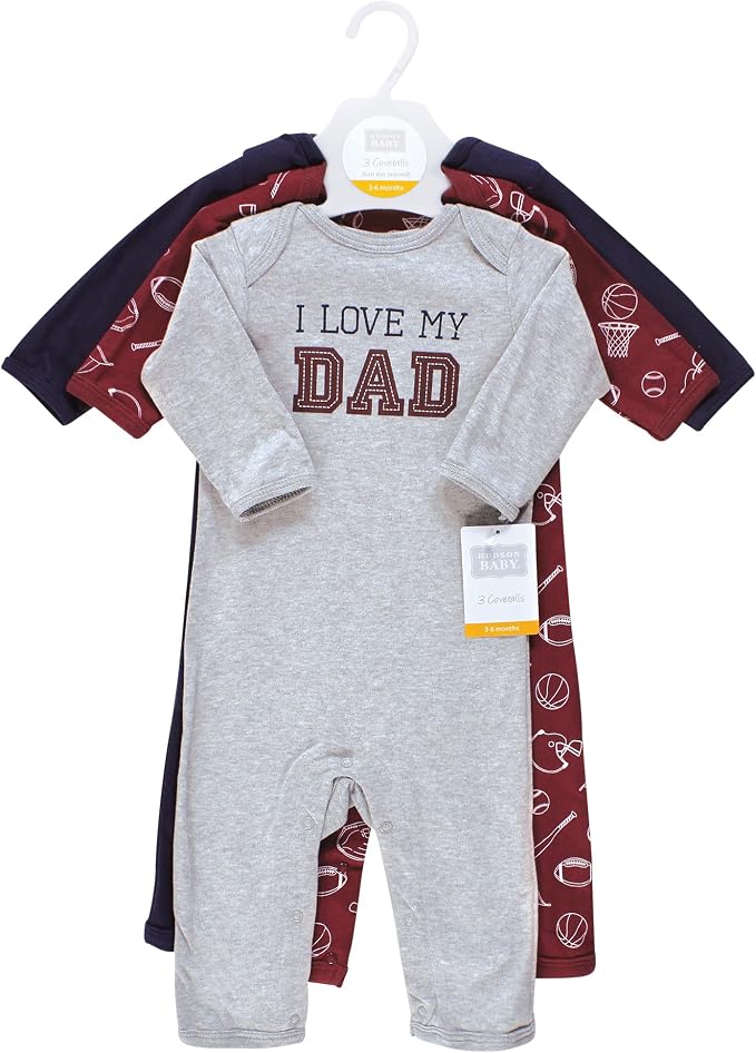 Hudson Baby unisex-child Cotton Coveralls - Image 2