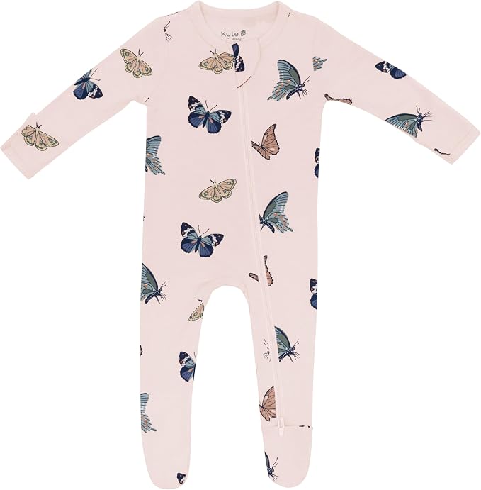 KYTE BABY Infant and Toddler Dual Zipper Footie, Ultra-Soft Rayon Made From by KYTEBABY