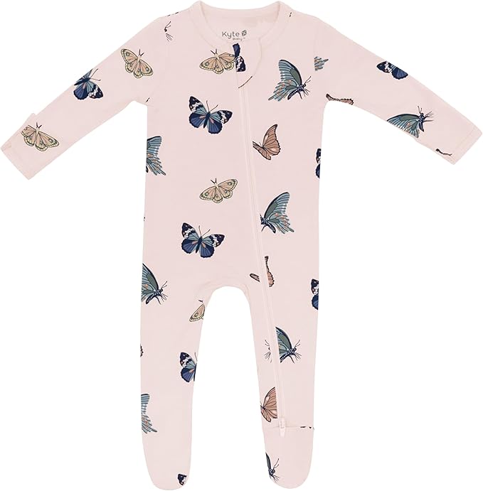KYTE BABY Infant and Toddler Dual Zipper Footie, Ultra-Soft Rayon Made From by KYTEBABY