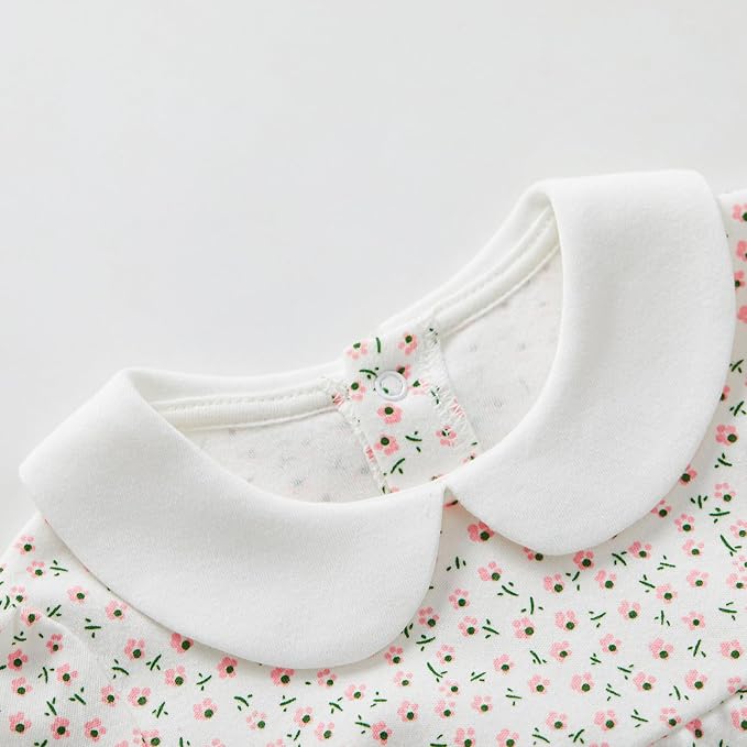 pureborn Baby Girls Boys Bodysuit One-Piece Romper 0-24 Months - Image 4