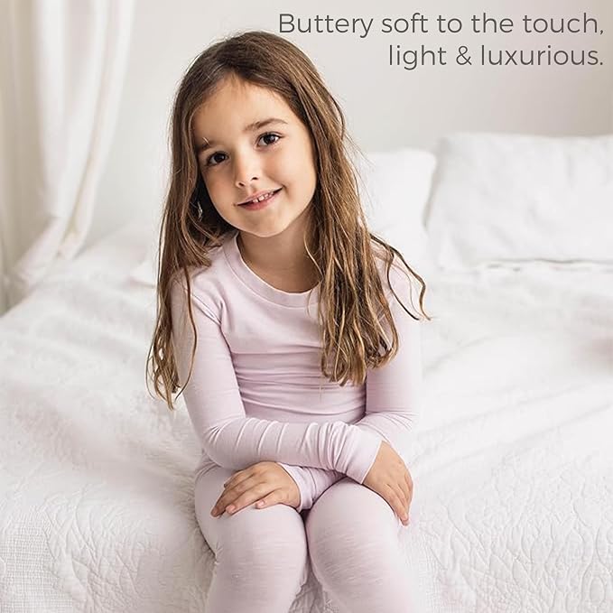 Burt's Bees Baby Unisex Baby Honeysoft Pajamas, Tee and Pant 2-Piece PJ Set - Image 3