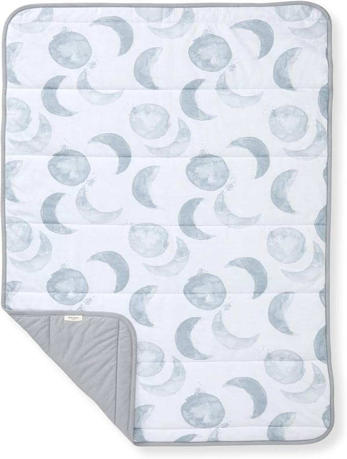 Burt's Bees Baby Organic Cotton Infant Reversible Blanket, Nursery Bedding | - Image 2