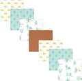 Hudson Baby Unisex Baby Cotton Poly Flannel Receiving Blankets Bundle, Desert by HudsonBaby